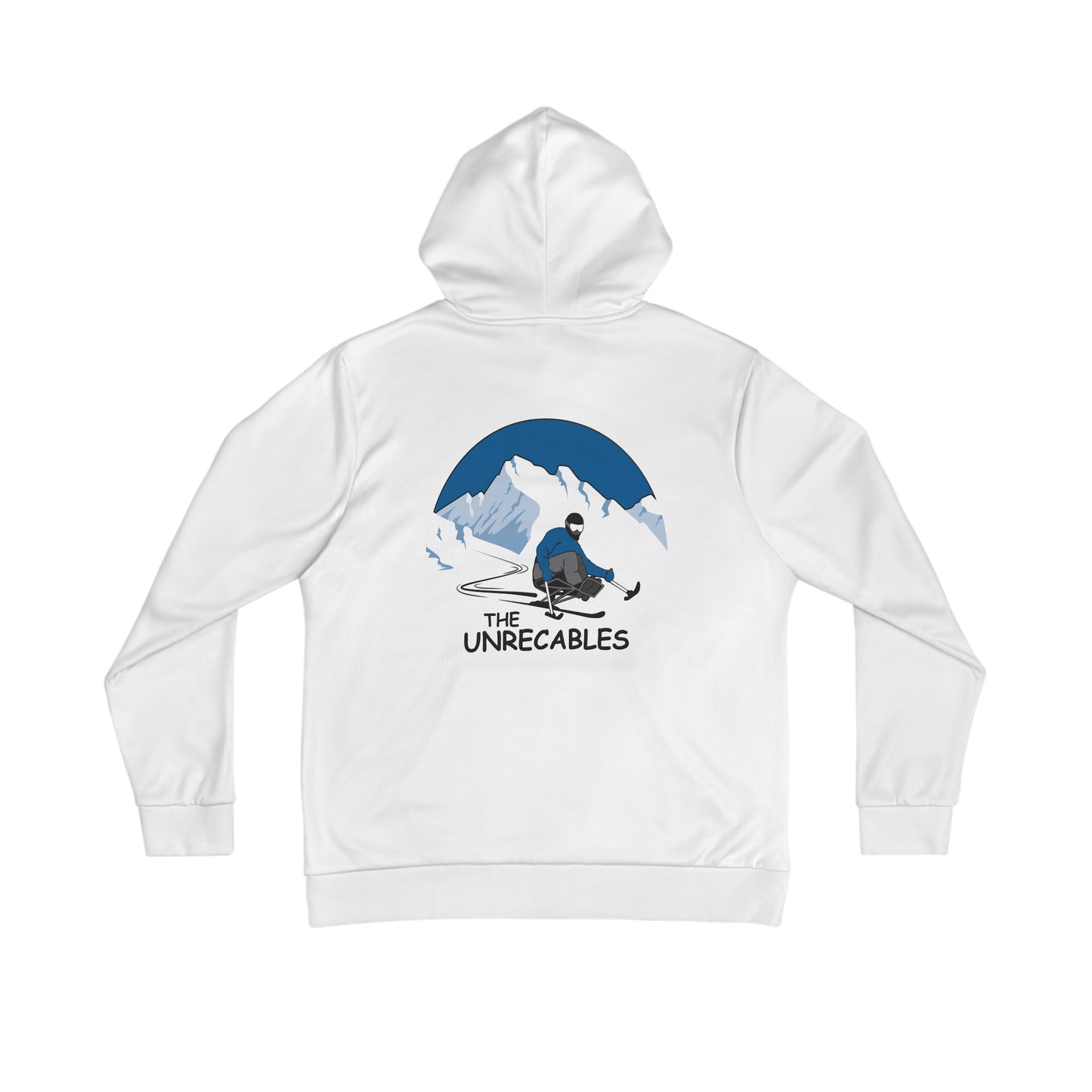 Hoodie Sweatshirt - Minarets of the Sierra Nevada/The Unrecables logo