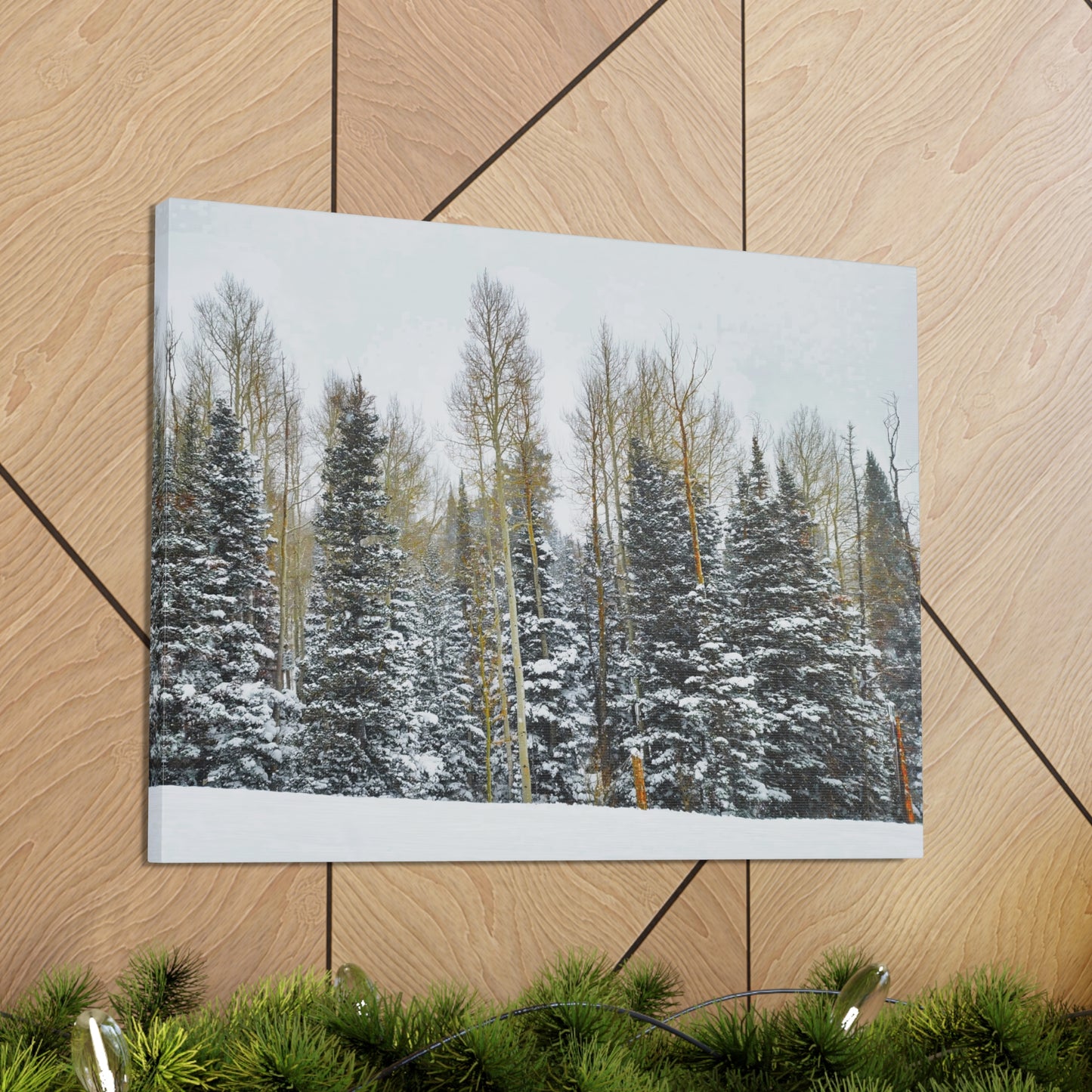 Canvas Gallery Art - Winterscape