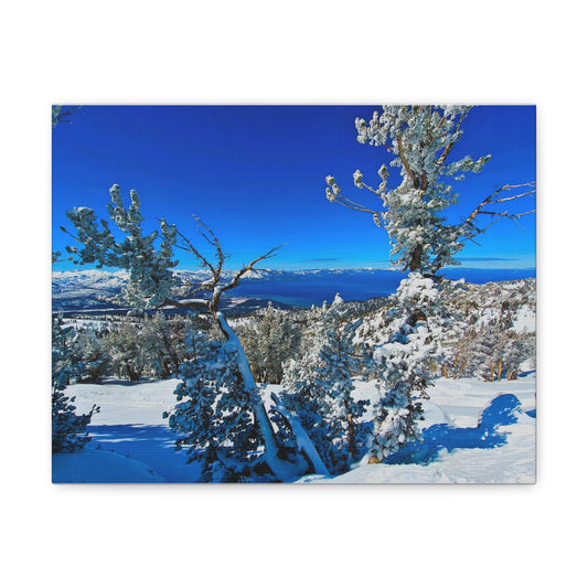 Canvas Gallery Art - Lake Tahoe in the Winter